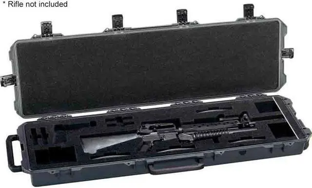 Alt view image 6 of 7 - PELICAN 472PWCM16BLK Mobile Armory(TM) Injection-Molded Pre-Cut M16 Storage Case