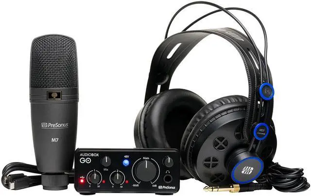 Alt view image 7 of 13 - PreSonus AudioBox Go Creator Hardware/Software Recording Bundle