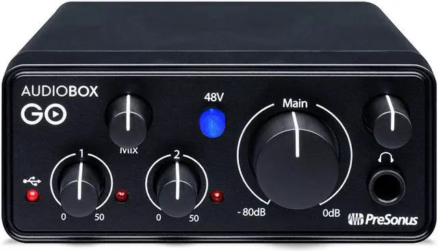 Alt view image 8 of 13 - PreSonus AudioBox Go Creator Hardware/Software Recording Bundle