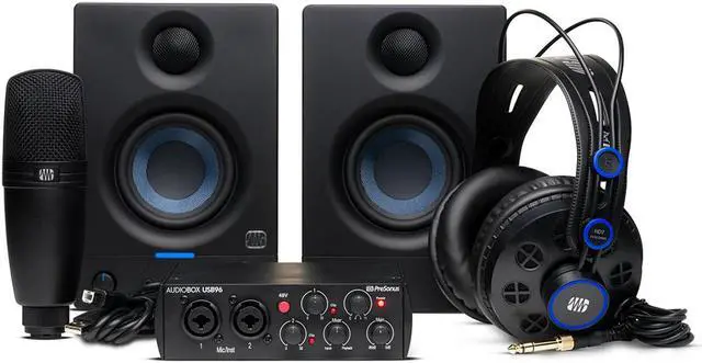 Alt view image 8 of 14 - PreSonus AudioBox USB 96 Complete Hardware/Software Recording Bundle