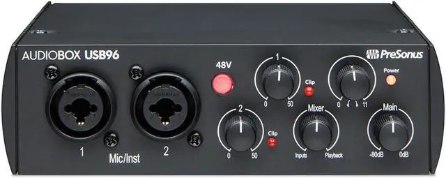 Alt view image 9 of 14 - PreSonus AudioBox USB 96 Complete Hardware/Software Recording Bundle