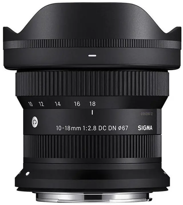 Alt view image 8 of 15 - Sigma 10-18mm f/2.8 DC DN Full-Frame Wide-Angle Zoom Contemporary Lens, Canon-RF