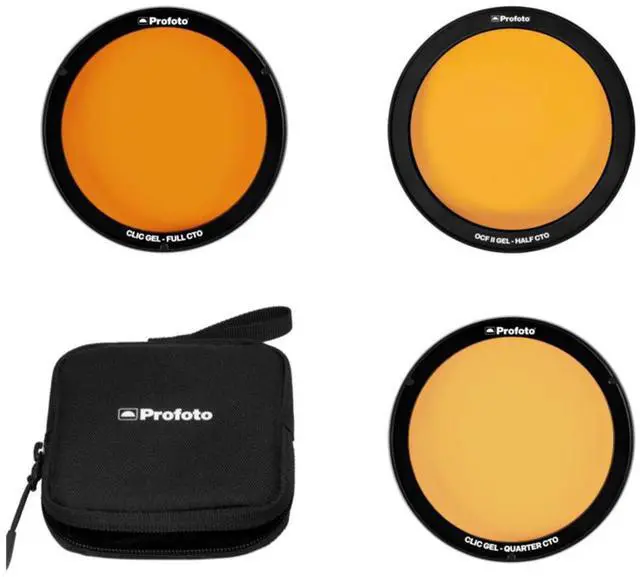 Alt view image 7 of 13 - Profoto Clic CTO Kit with Soft Case Compatible with Profoto A-Series Flashes