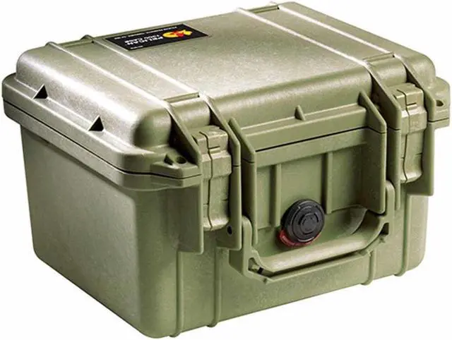 Main image of Pelican 1300 Small Case with Foam, Olive Drab Green #1300-000-130