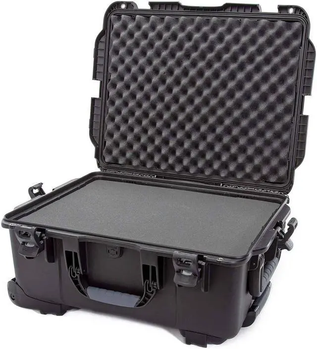 Alt view image 2 of 6 - Nanuk R 955 Wheeled Eco-Friendly Waterproof Hard Case with Foam, Black