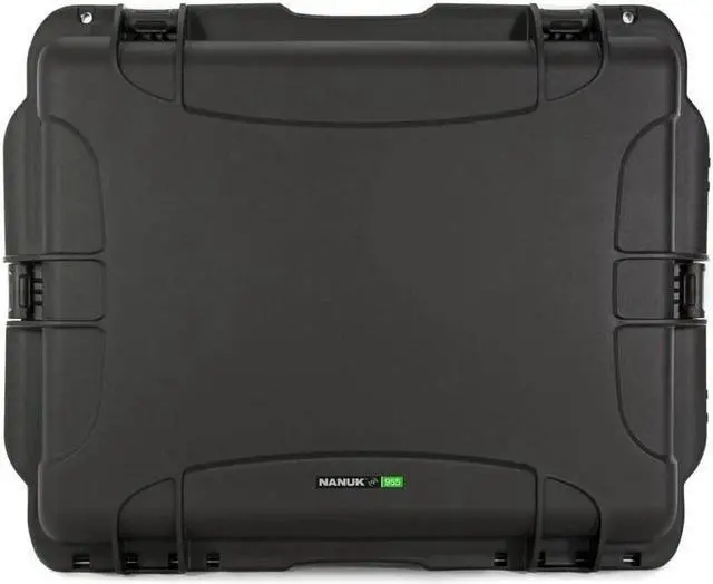 Alt view image 3 of 6 - Nanuk R 955 Wheeled Eco-Friendly Waterproof Hard Case with Foam, Black