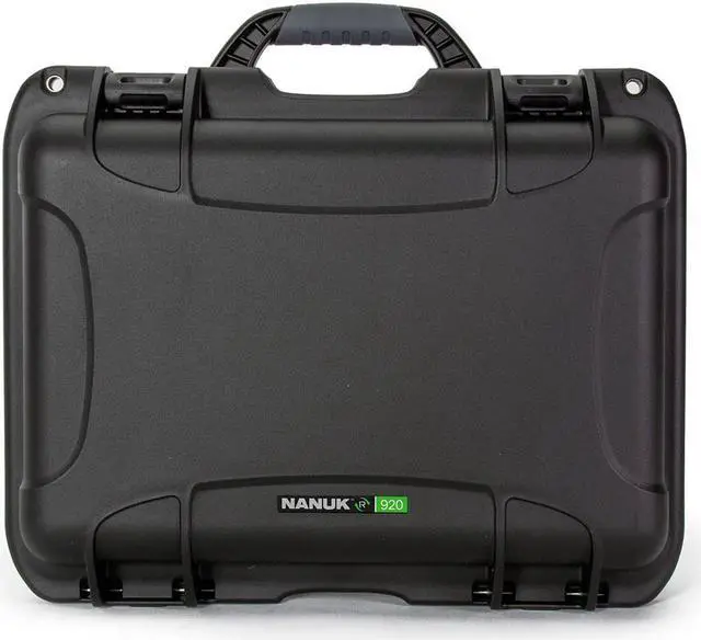 Alt view image 3 of 5 - Nanuk R 920 Eco-Friendly Waterproof Hard Case with Foam, Black #920SR010BK-0A0
