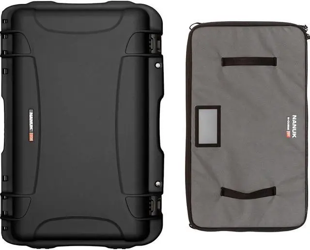 Alt view image 6 of 7 - Nanuk Media Series 935 Wheeled Waterproof Hard Case with N-Cubik 17L Insert and Lid Organizer, Black