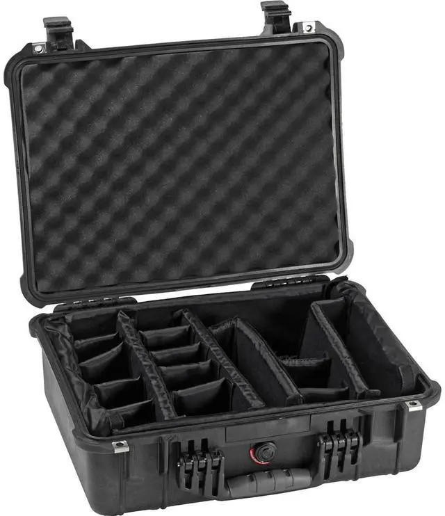 Alt view image 6 of 9 - Pelican - 1520-000-150 - Pelican 1520 Case - 15.8 Width x 7.4 Depth x 19.8 Length External Dimensions - Orange -
