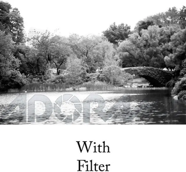 Alt view image 4 of 4 - Tiffen 43R25 43mm 25 Filter (Red)