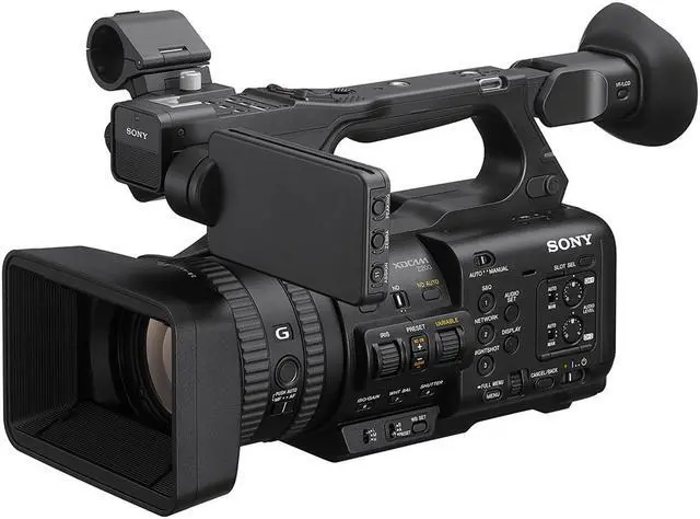 Alt view image 8 of 14 - Sony PXW Z200 Solid State Handheld 4K Black Camcorder with Exmor RS CMOS Sensor