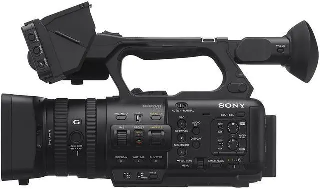 Alt view image 12 of 14 - Sony PXW Z200 Solid State Handheld 4K Black Camcorder with Exmor RS CMOS Sensor