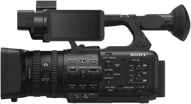 Alt view image 13 of 14 - Sony PXW Z200 Solid State Handheld 4K Black Camcorder with Exmor RS CMOS Sensor
