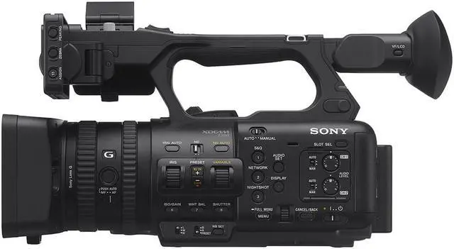 Alt view image 9 of 14 - Sony PXW Z200 Solid State Handheld 4K Black Camcorder with Exmor RS CMOS Sensor