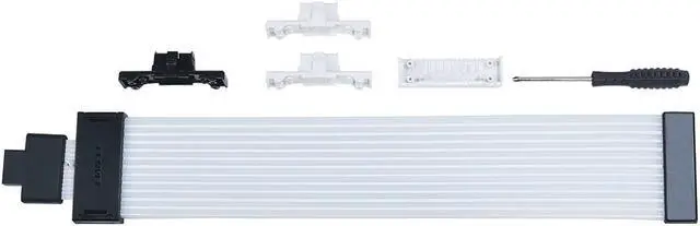 Alt view image 9 of 14 - Lian Li Strimer Wireless 16 Pin (PW16-121W) - Addressable RGB Power Extension Cable - 2.4 GHz Wireless Control with 370mm; 14.56 Inch length  - LED Strip - Wireless Controller NOT Included & Required