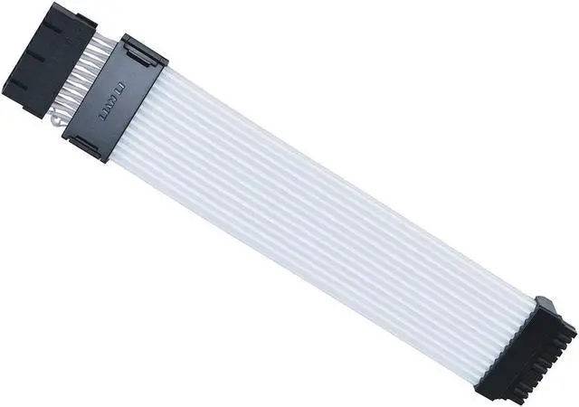 Alt view image 10 of 13 - Lian Li Strimer Wireless 24 Pin (PW24-1W) - Addressable RGB Power Extension Cable - 2.4 GHz Wireless Control with 315mm; 12.4 Inch length - Wireless Controller NOT Included & Required