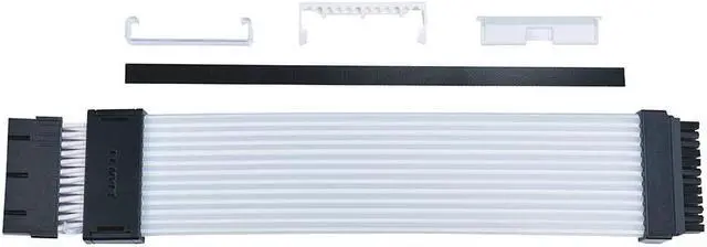 Alt view image 12 of 13 - Lian Li Strimer Wireless 24 Pin (PW24-1W) - Addressable RGB Power Extension Cable - 2.4 GHz Wireless Control with 315mm; 12.4 Inch length - Wireless Controller NOT Included & Required