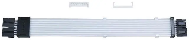 Alt view image 8 of 8 - Lian Li Strimer Wireless 8 Pin (PW8-1W) - Addressable RGB Power Extension Cable - 2.4 GHz Wireless Control with 382mm; 15.03 Inch length - LED Strip - Wireless Controller NOT Included & Required