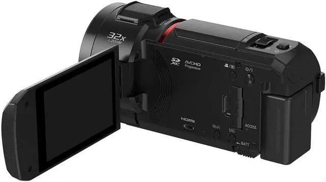 Alt view image 7 of 7 - Panasonic HC-VX3 4K UHD Camcorder
