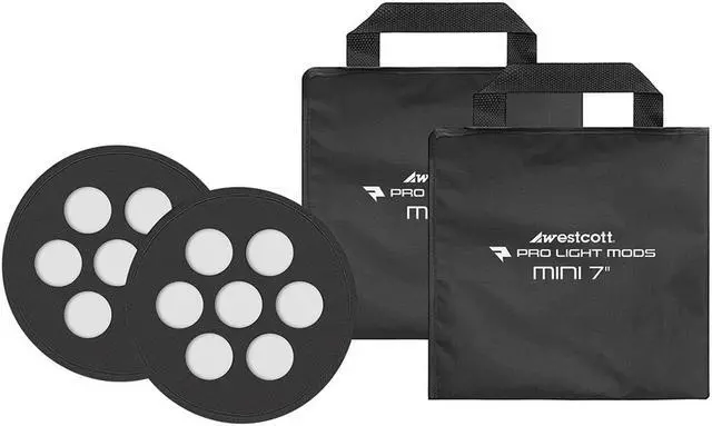 Main image of Westcott Westcott 7" Pro Light Mods Mini, 2-Pack