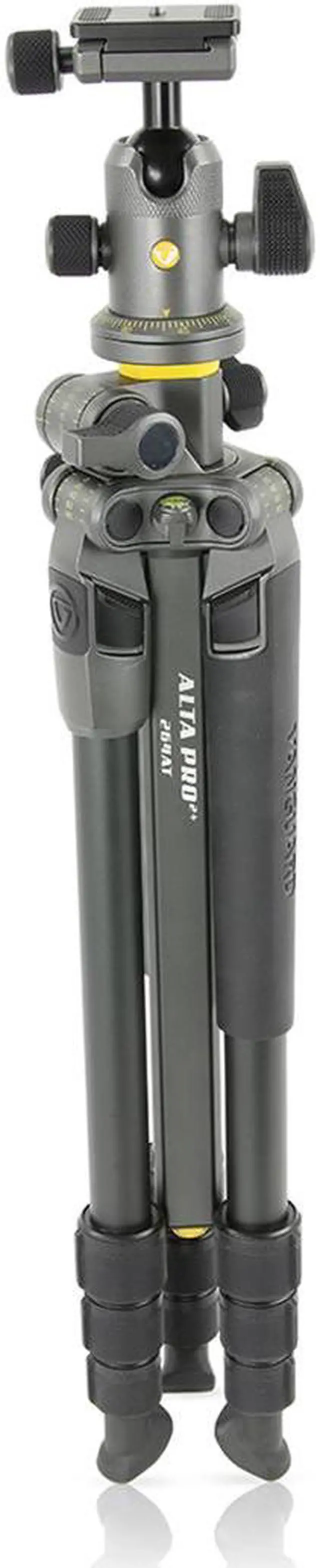 Alt view image 3 of 3 - Vanguard ALTA PRO 2+ 264AB 4-Section Aluminum Tripod with BH-100 Ball Head, Gray