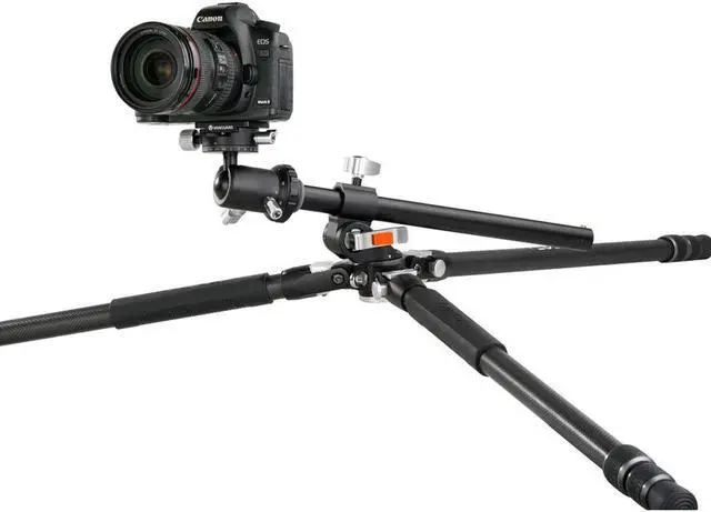 Alt view image 5 of 5 - Vanguard VEO 3+ 263CB 160S 3-Section Carbon Fiber Tripod with Ball Head, Black