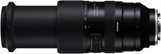 Alt view image 5 of 6 - Tamron 50-400mm f/4.5-6.3 Di III VC VXD Lens for Sony E Bundle with 67mm UV Filter, Cleaning Kit