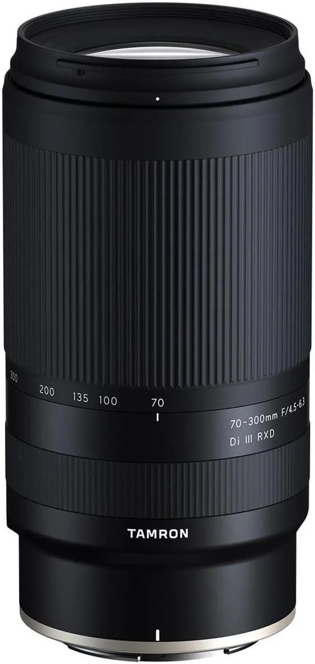 Alt view image 2 of 7 - Tamron 70-300mm f/4.5-6.3 Di III RXD Lens for Nikon Z Bundle with Backpack, 67mm Filter Kit, Camera Strap, Lens Cleaner, Cleaning Kit, Universal Lens Cap Tether