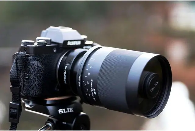 Alt view image 2 of 3 - Tokina SZ 500mm f/8 Reflex MF Lens for Fujifilm X, Black