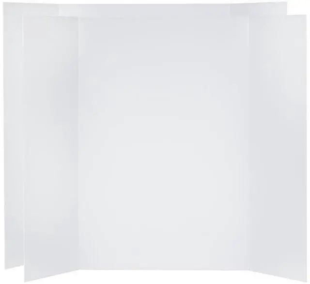 Main image of V-FLAT WORLD Tri-Fold Foam Board, 2-Pack, White #004B