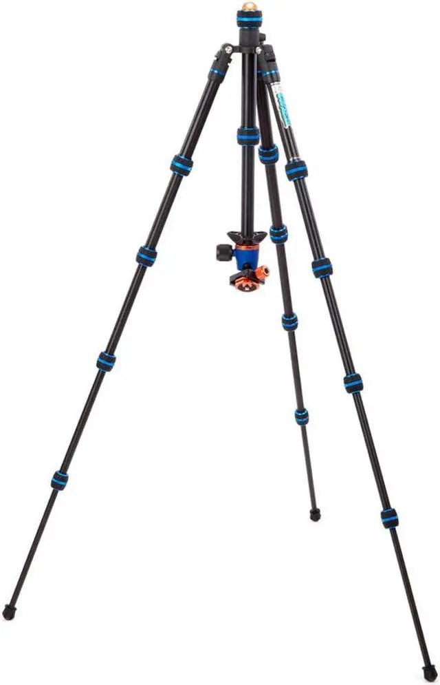Alt view image 5 of 8 - punks corey 2.0 magnesium alloy ultra-compact travel tripod - adjustable, multi-use camera tripod with three detachable legs