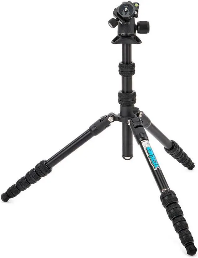 Main image of 3 Legged Thing Punks Corey 2.0 5-Section Magnesium Alloy Tripod with AirHed Neo 2.0 Ball Head, Matte Black