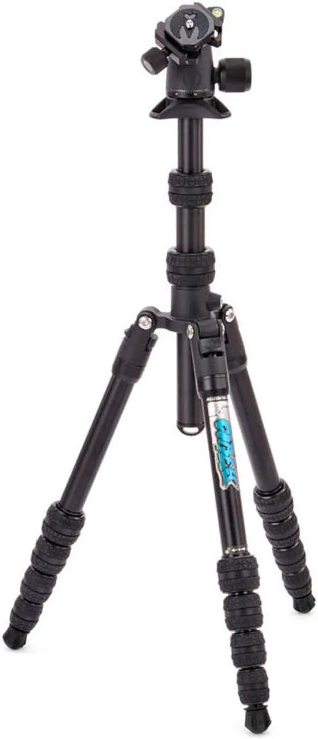 Alt view image 3 of 7 - 3 Legged Thing Punks Corey 2.0 5-Section Magnesium Alloy Tripod with AirHed Neo 2.0 Ball Head, Matte Black