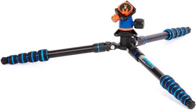 Alt view image 8 of 8 - punks corey 2.0 magnesium alloy ultra-compact travel tripod - adjustable, multi-use camera tripod with three detachable legs