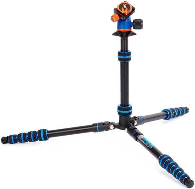 Alt view image 7 of 8 - punks corey 2.0 magnesium alloy ultra-compact travel tripod - adjustable, multi-use camera tripod with three detachable legs
