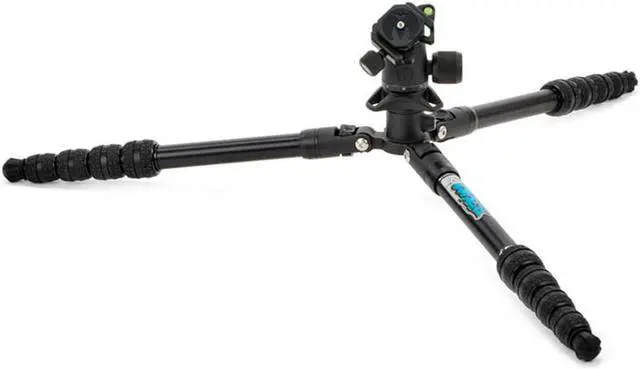 Alt view image 5 of 7 - 3 Legged Thing Punks Corey 2.0 5-Section Magnesium Alloy Tripod with AirHed Neo 2.0 Ball Head, Matte Black