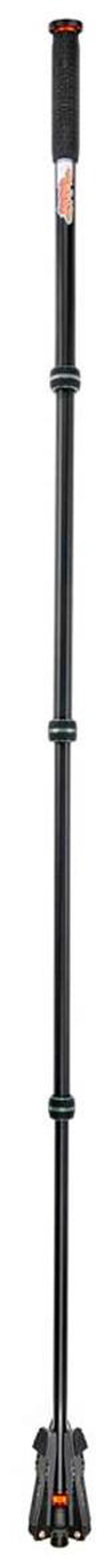 Alt view image 10 of 13 - 3 legged thing punks trent 2.0 monopod with docz2 foot spreader kit - lightweight magnesium alloy camera monopod with multiple uses for heavy equipment - grey
