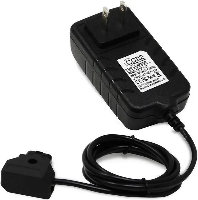Alt view image 6 of 6 - Core SWX PowerBase Edge Lite 49Wh 14.8V Small Form Cine Base Lithium-Ion Battery Pack Bundle with Coiled D-Tap to 2-Pin Cable, D-Tap Charger