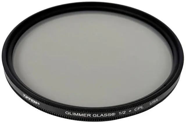 Main image of Tiffen 72mm FusionPOL Series Glimmerglass 1/2 + CPL Filter #72GG12CP