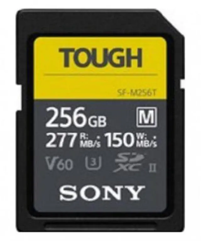 Alt view image 7 of 12 - Sony 256GB SF-M Tough Series UHS-II SDXC Memory Card SFM256T/T1