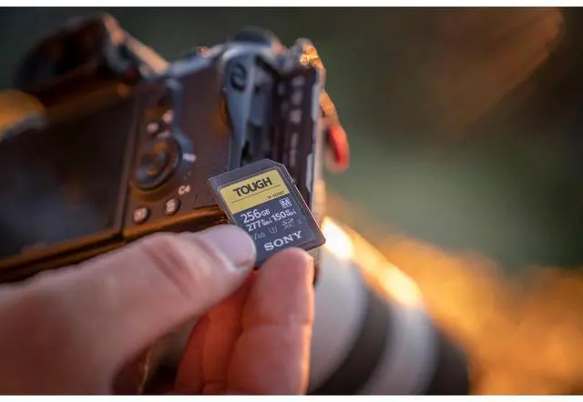Alt view image 10 of 12 - Sony 256GB SF-M Tough Series UHS-II SDXC Memory Card SFM256T/T1