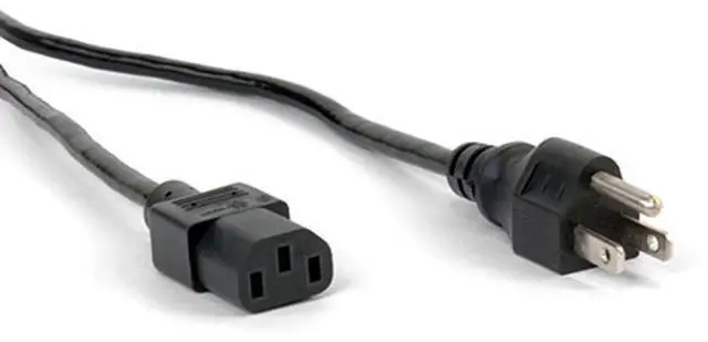 Main image of Williams Sound 3-Pin US Main Power Cord for Charger/Control Console/Transmitter