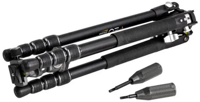 Alt view image 2 of 5 - Vanguard VEO 3T+ 234AP 4-Section Aluminum Travel Tripod with Pan Head, Black