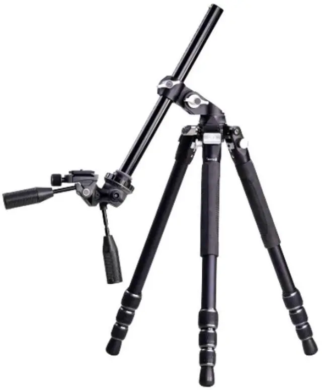 Alt view image 3 of 5 - Vanguard VEO 3T+ 234AP 4-Section Aluminum Travel Tripod with Pan Head, Black