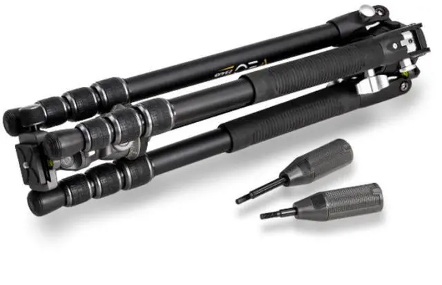 Alt view image 5 of 5 - Vanguard VEO 3T+ 234AP 4-Section Aluminum Travel Tripod with Pan Head, Black