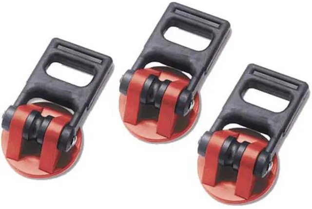 Main image of Sachtler Rubber Feet with Locking Device for Tripods with the Off-Ground Spreader and for the Pedestal CII Camera Support, Set Of 3