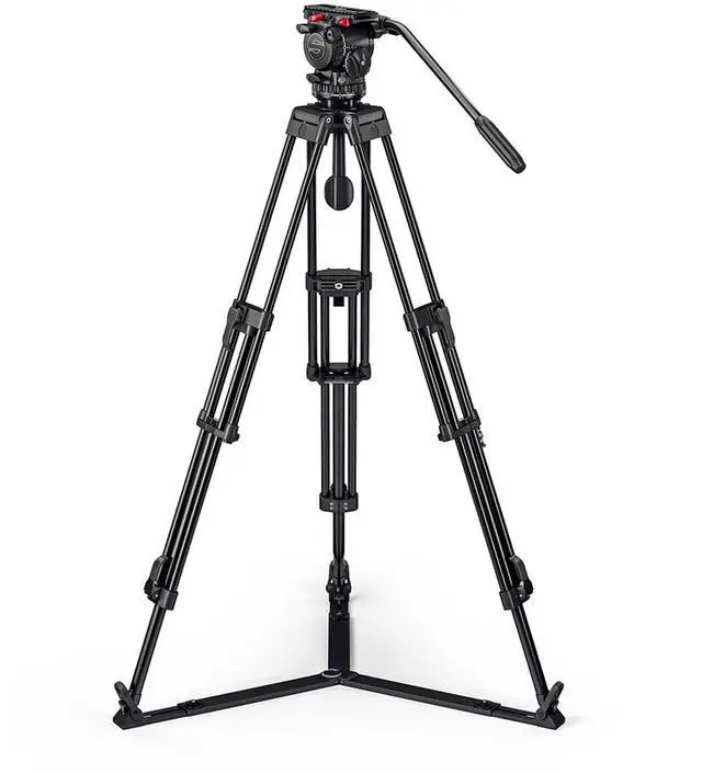 Main image of Sachtler FSB 6 MK II Fluid Head with ENG 75/2 D HD 3-Section Aluminum Tripod and SP 75 Ground Spreader