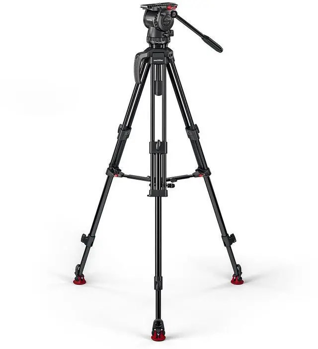 Main image of Sachtler FSB 6 MK II Fluid Head with 75/2 AL MK II Aluminum Tripod, Mid-Level Spreader and Rubber Feet