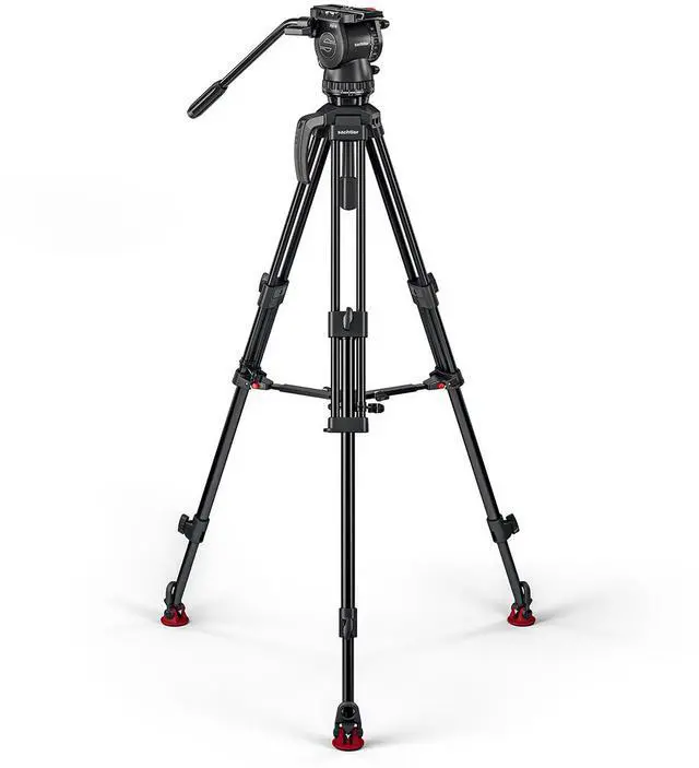 Alt view image 2 of 7 - Sachtler FSB 6 MK II Fluid Head with 75/2 AL MK II Aluminum Tripod, Mid-Level Spreader and Rubber Feet
