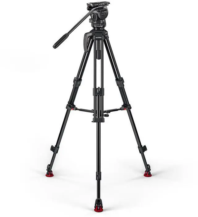 Alt view image 3 of 7 - Sachtler FSB 6 MK II Fluid Head with 75/2 AL MK II Aluminum Tripod, Mid-Level Spreader and Rubber Feet